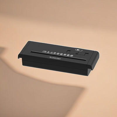 7mm اندازه برش ماشین کاغذ شکن قابل حمل برای کار متناوب