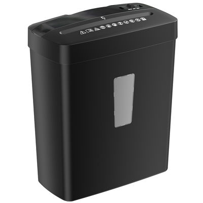 ماشین خرد کردن کاغذ 13L سبد برش متقاطع برای دفتر خانه C220P الکترونیک 6 ورق کاغذ خرد کننده A4