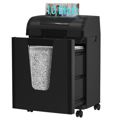 C261P 10 ورق میکرو برش دفتر کاغذ خانه خردکن ماشین با 20L سطل