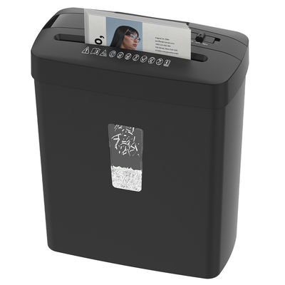 کارخانه مینی ماشین خرد کننده کاغذ C220P 6 ورق A4 برش متقاطع 13L سبد