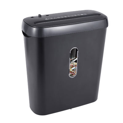 8L سطل تجاری کاغذ خردکن 6 ورق نوار برش خردکن امنیت سطح 2 S636B