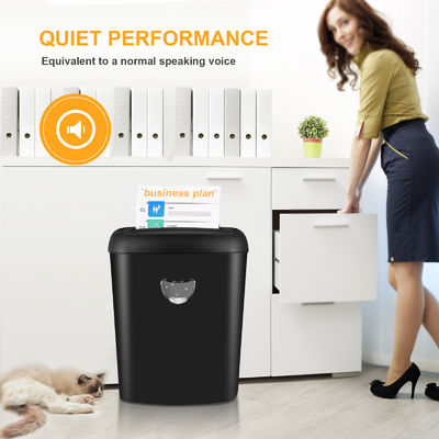 12 ورق برش متقاطع Shredder با 25L سطل