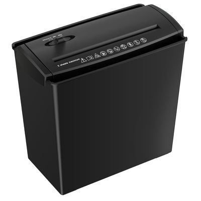 ماشین خردکننده کاغذ دسکتاپ 10L ماشین خردکننده کاغذ 5 ورق برای استفاده خانگی و اداری S606B