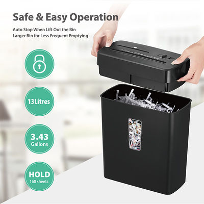 ماشین خردکننده کاغذ کم وزن دفتر خانگی CD222P خرد 8 ورق A4