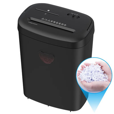 12 ورق خردکن کاغذ تجاری CD228P-12 با عرض گلوی 220mm 25L صندوق بزرگ P-4 سطح امنیت