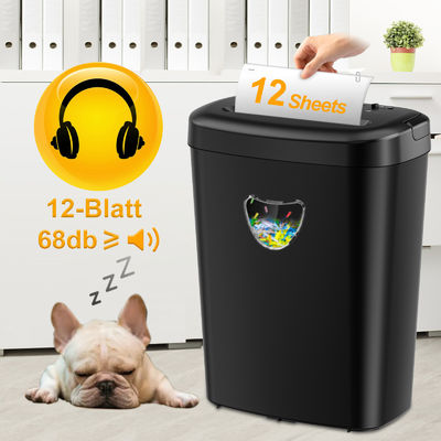 دستگاه خرد کردن کاغذ اداری CD228P-12 ماشین خرد کردن سبد 25L برای کاغذ کارت اعتباری CD