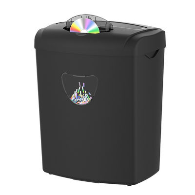 21L ظرفیت بزرگ P4 سطح تجهیزات اداری کاغذ و دیسک تخریب کننده CD218P 10 ورق کراس برش کاغذ Shredder