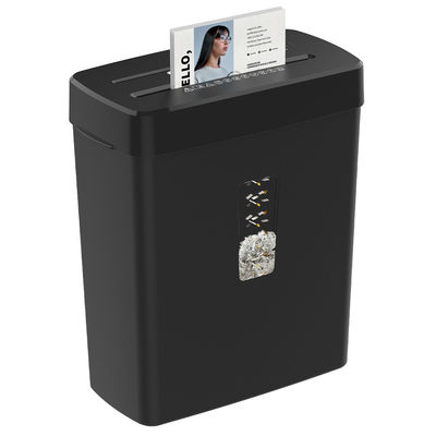 13L 8 ورق محافظت از بیش از حد 68dB برش متقاطع دفتر کاغذ خانگی خرد کننده با 2 دقیقه زمان اجرا