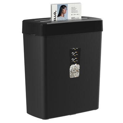 ماشین کوچک خردکننده کاغذ با 13L سطل سبد خرد اندازه 4 * 39mm برش متقاطع CD222P-8