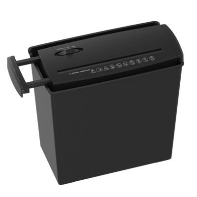 5 ورق نوار برش S606B عمده فروشی کوچک مینی کاغذ Shredder کاغذ نابود ماشین با 10L سطل