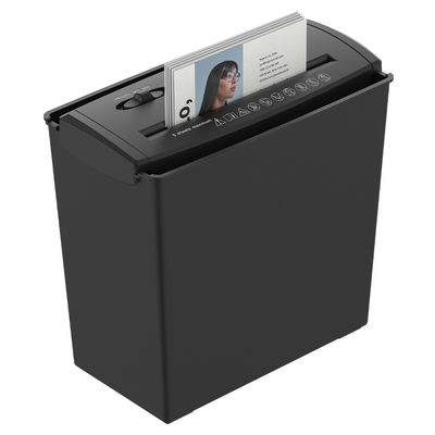 5 ورق A4 مینی کاغذ خرد کن 6.8mm دفتر خانه دستگاه خرد کردن اسناد S606B الکتریکی