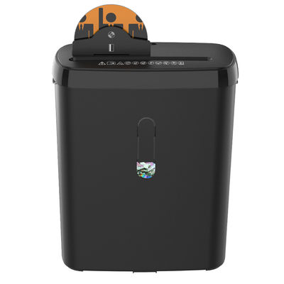 ماشین کوچک خرد کردن دفتر خانه 8 ورق A4 نوار برش Cd کارت کاغذ خرد کننده با 11L سطل SD108P