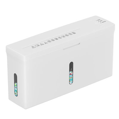 جدید راه اندازی شده دستگاه خردکن کاغذ دسکتاپ CS201C با اندازه کوچک 4L سطل برای 2 ورق کاغذ A4