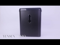 SD108P 8 ورق تراشه برش کاغذ، سطح امنیت P2 با 11L Bin