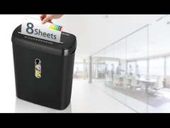 SD108P تراشنده کاغذ تراشیده برای خانه و دفتر با سطل سبد 11L